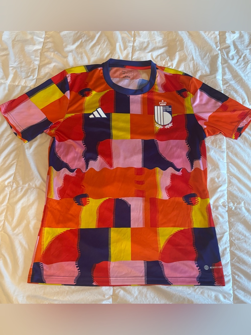 Adidas Belgium Pre Match Jersey